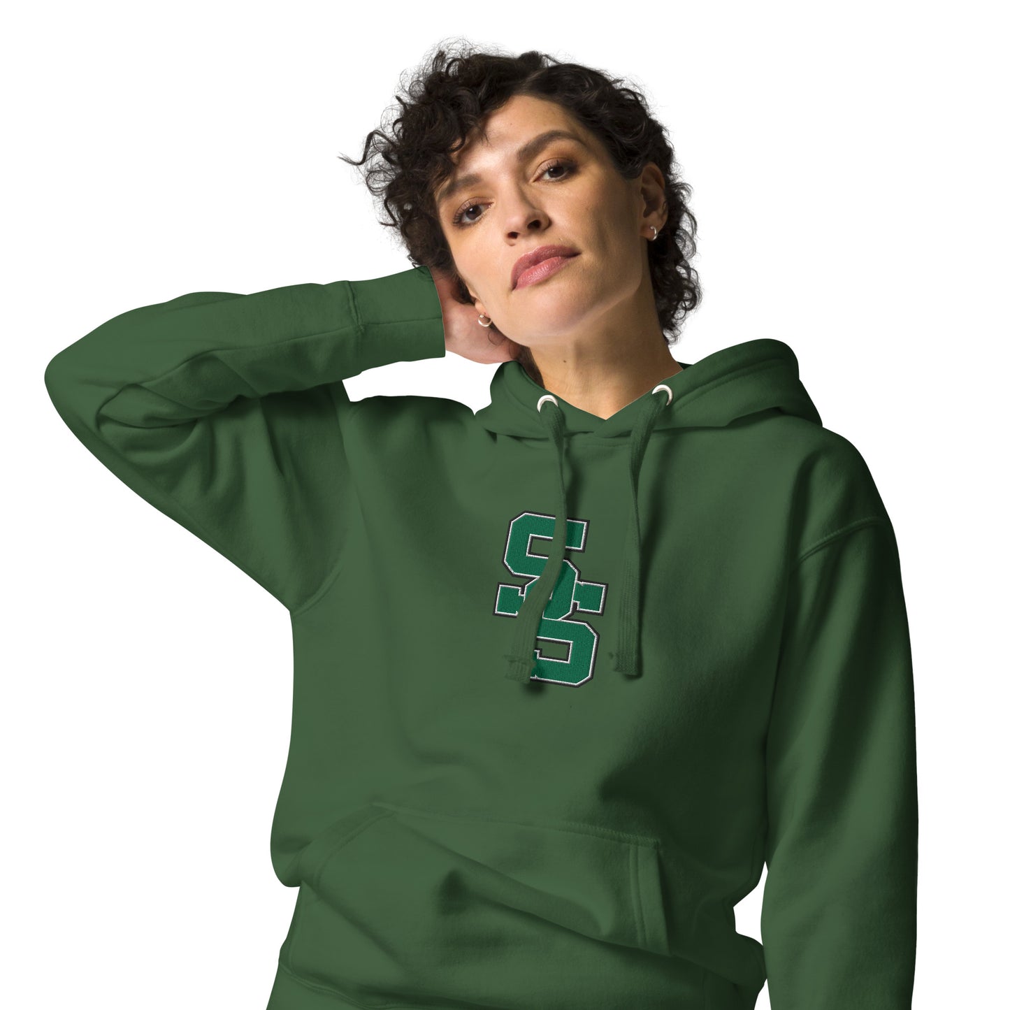 South Side H.S. Embroidered Front Unisex Hoodie