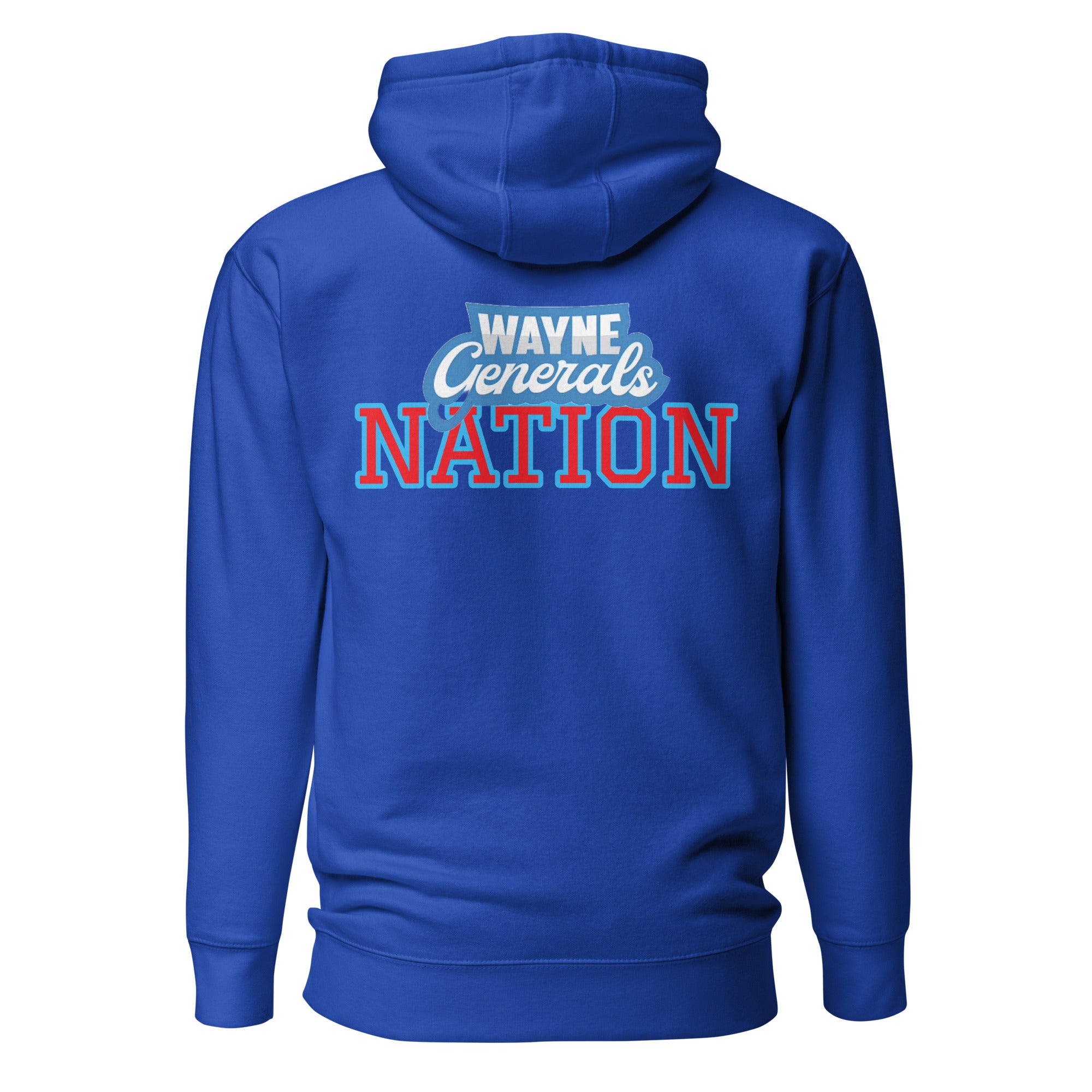 Wayne H.S. Embroidered Front Unisex Hoodie