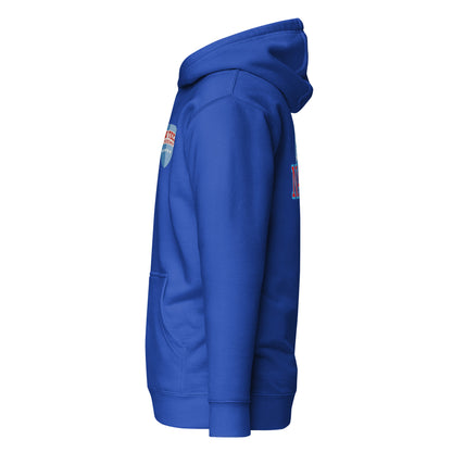 Wayne H.S. Embroidered Front Unisex Hoodie