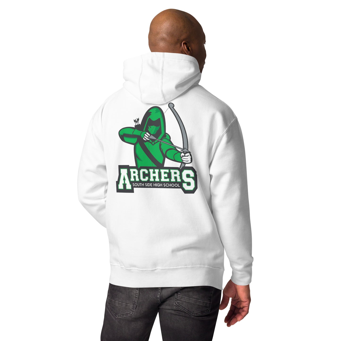 South Side H.S. Embroidered Front Unisex Hoodie