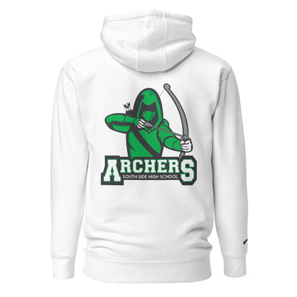 South Side H.S. Embroidered Front Unisex Hoodie