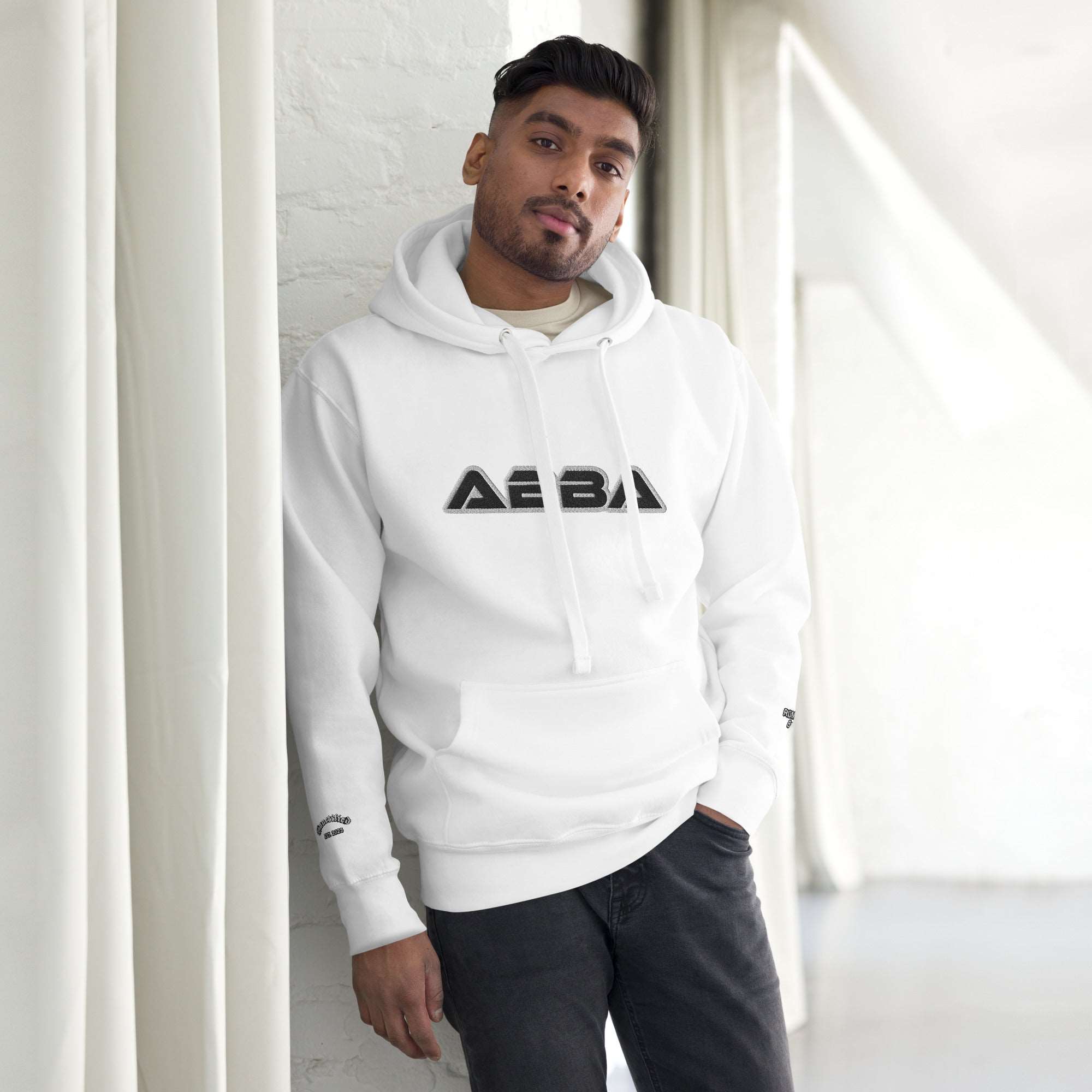 ABBA EMBROIDERED FRONT- Unisex Hoodie