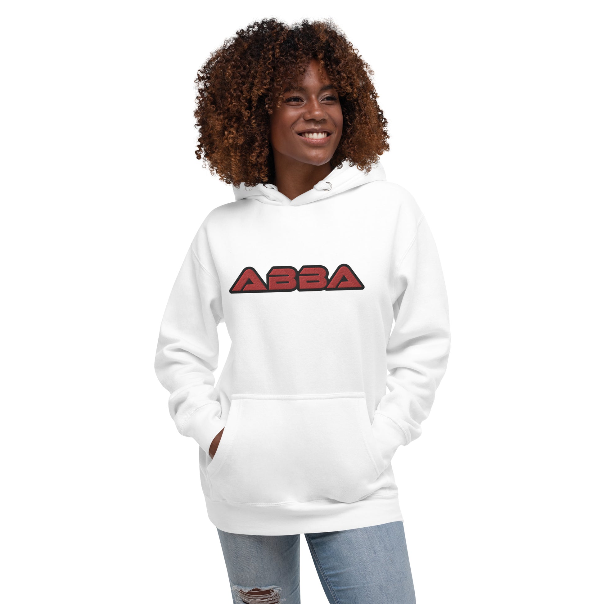 ABBA- EMBROIDERED FRONT Unisex Hoodie