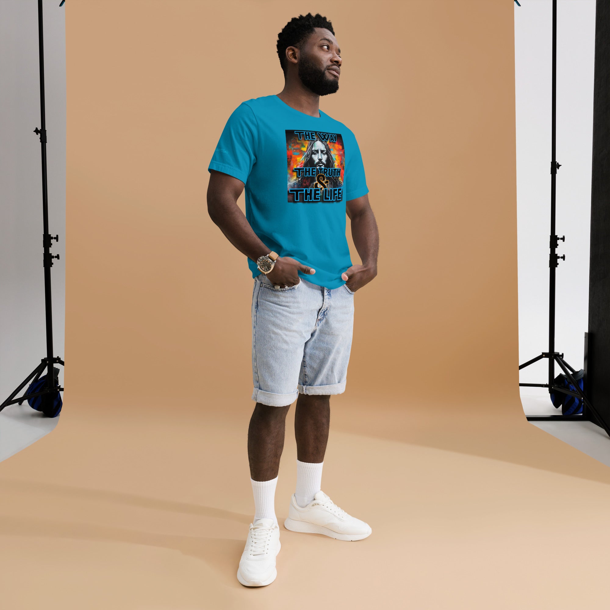 THE WAY, THE TRUTH, AND THE LIFE- Unisex t-shirt