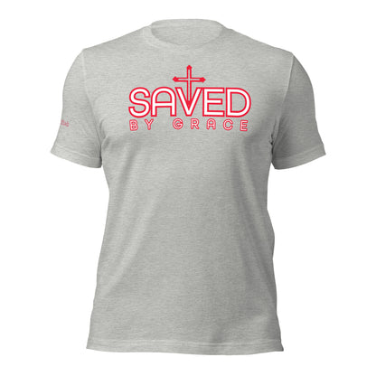 SAVED BY GRACE- Unisex t-shirt