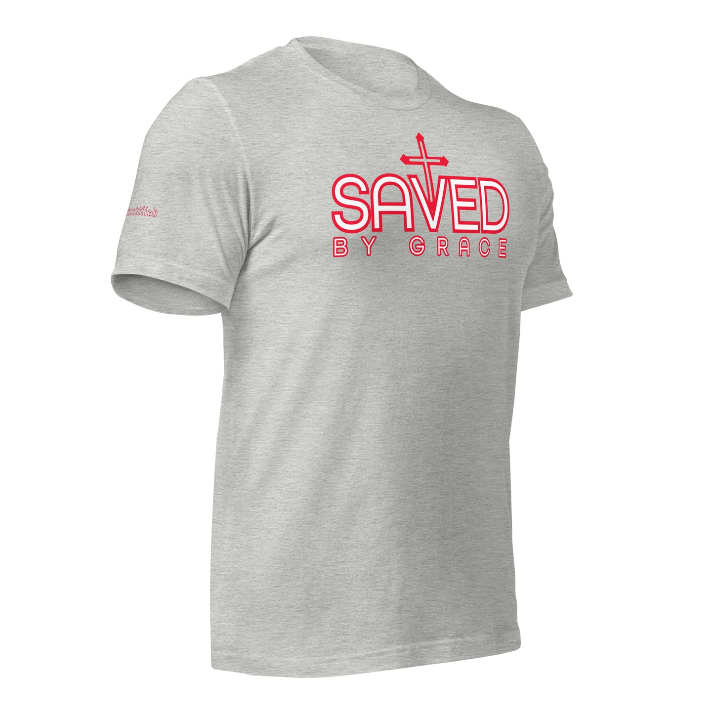 SAVED BY GRACE- Unisex t-shirt