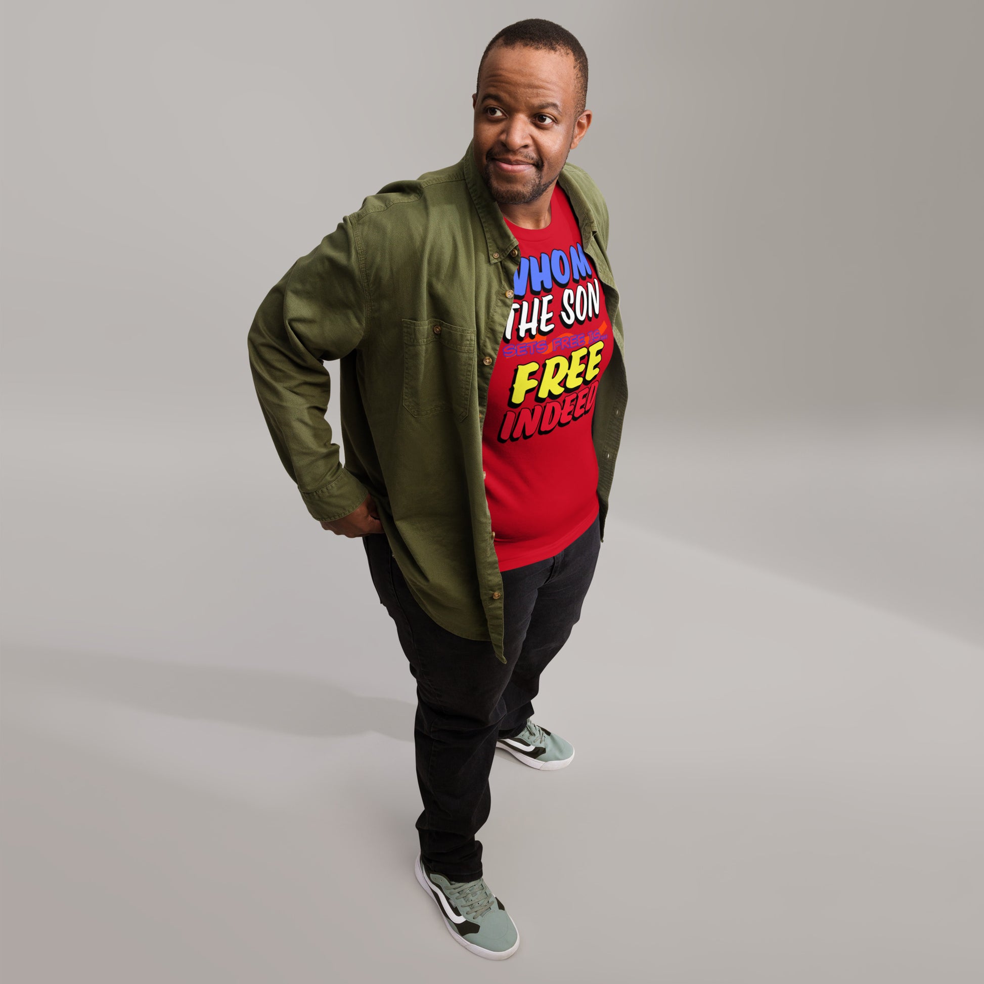 FREE INDEED- Unisex t-shirt