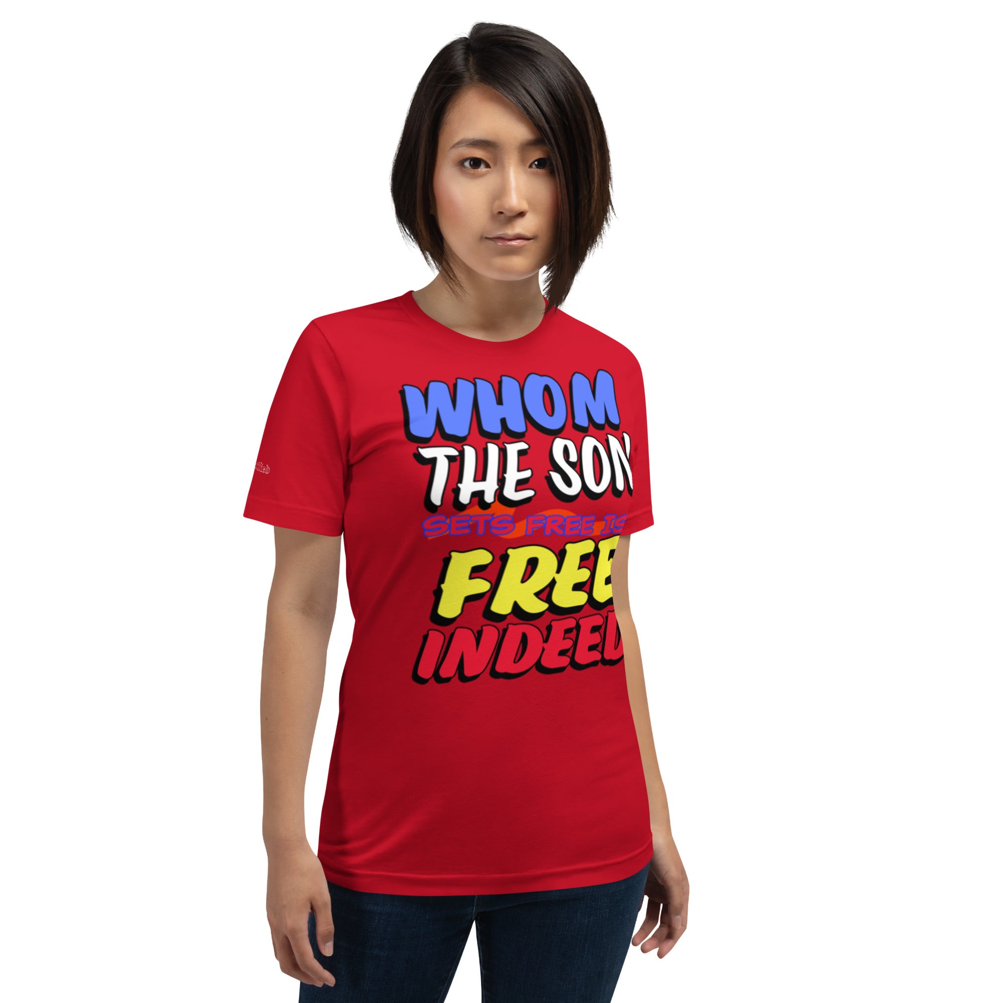 FREE INDEED- Unisex t-shirt