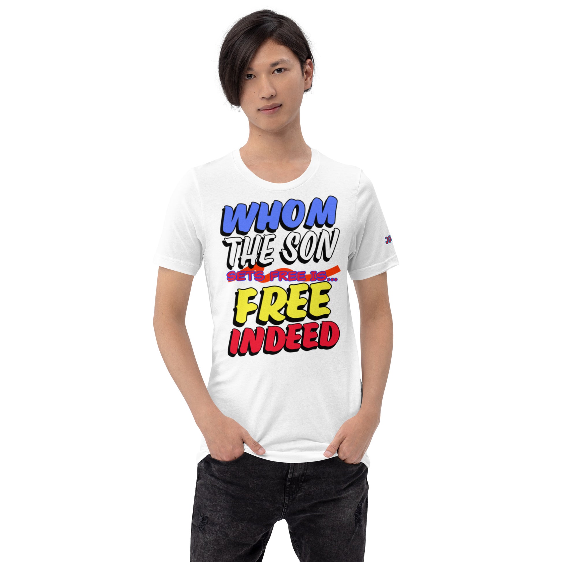 FREE INDEED- Unisex t-shirt