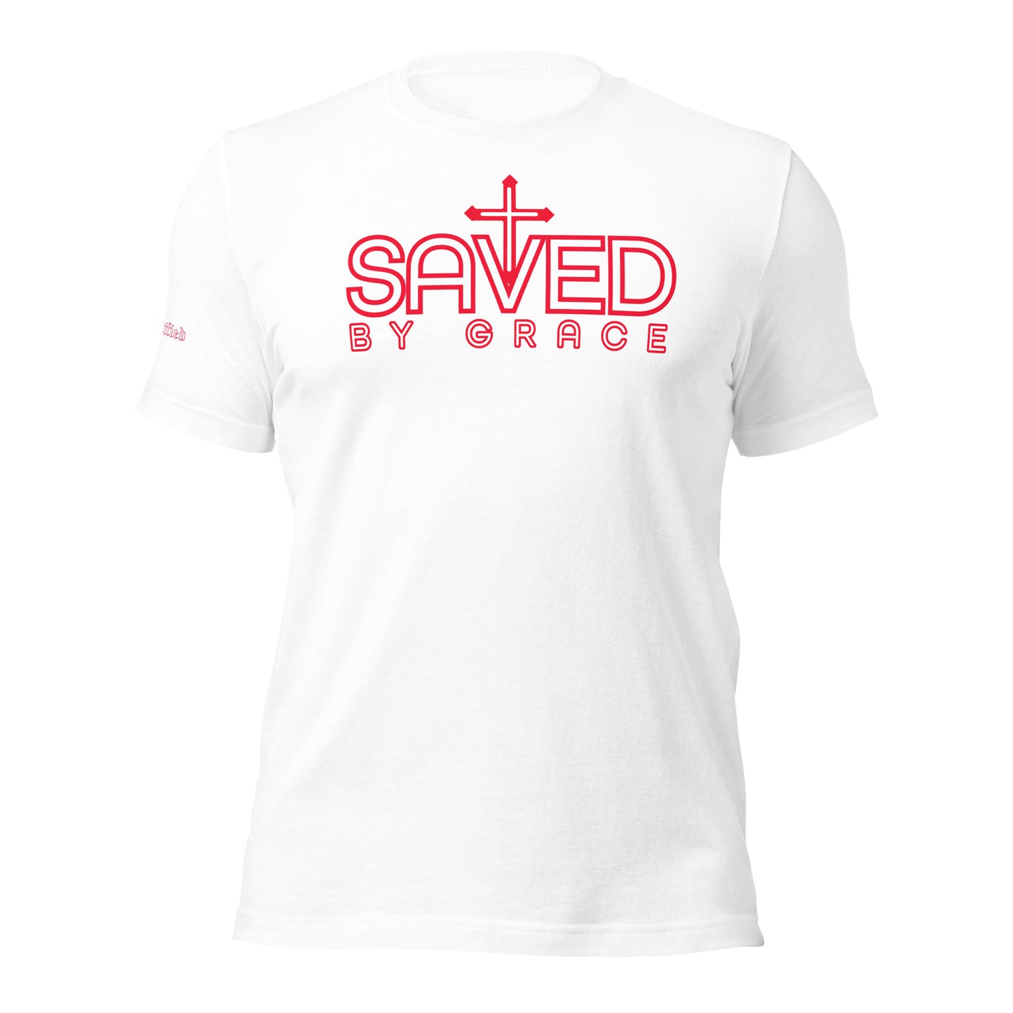 SAVED BY GRACE- Unisex t-shirt