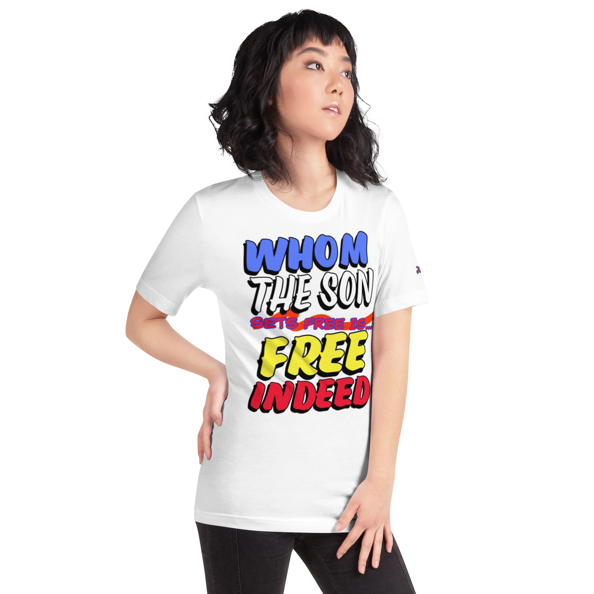 FREE INDEED- Unisex t-shirt