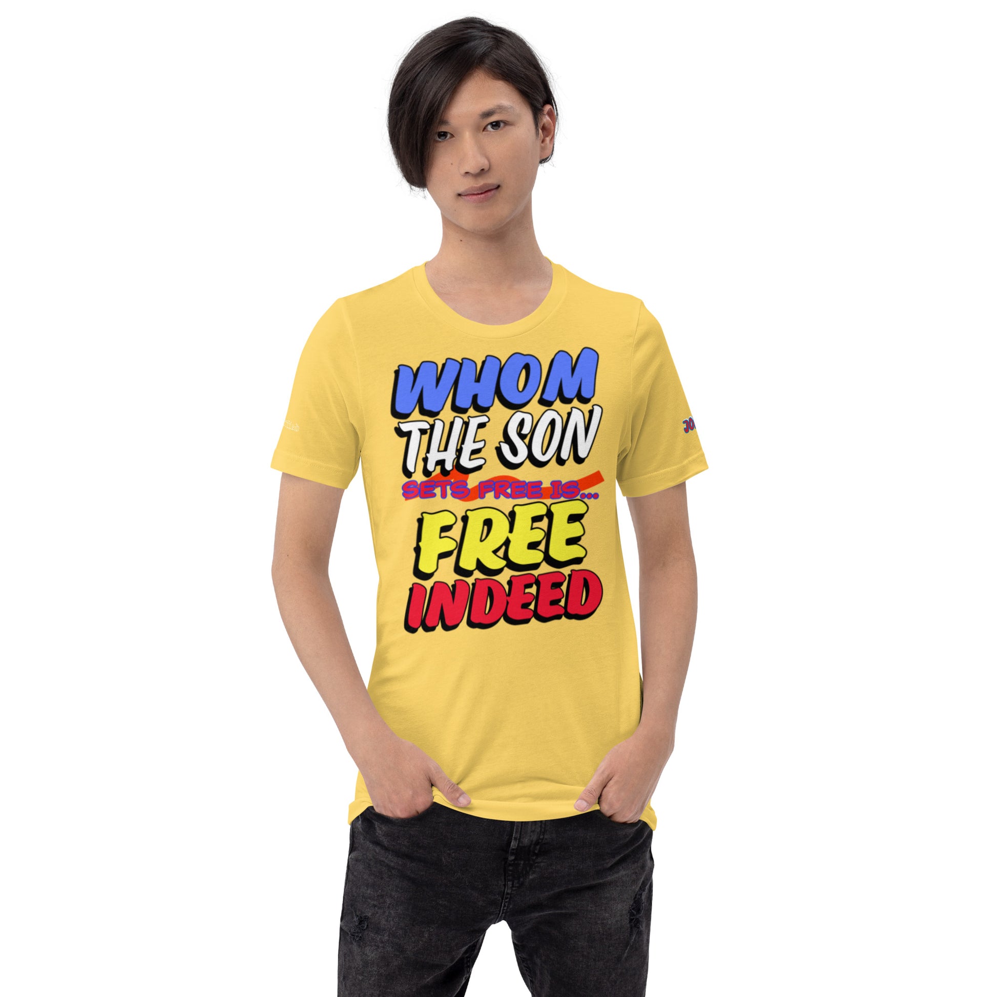 FREE INDEED- Unisex t-shirt