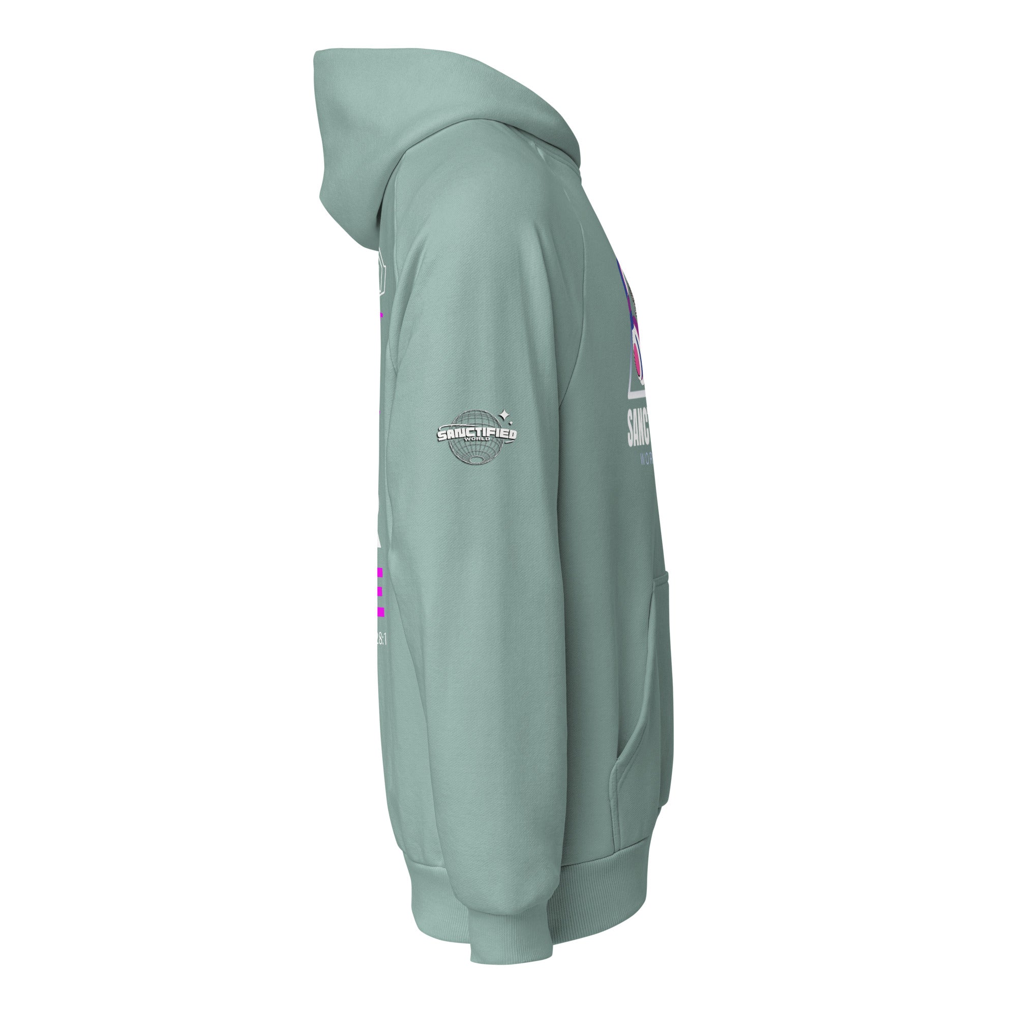 SANCTIFIED WORSHIP- Unisex Super Heavyweight Hoodie | Lane Seven LS17001, FREE SHIPPING