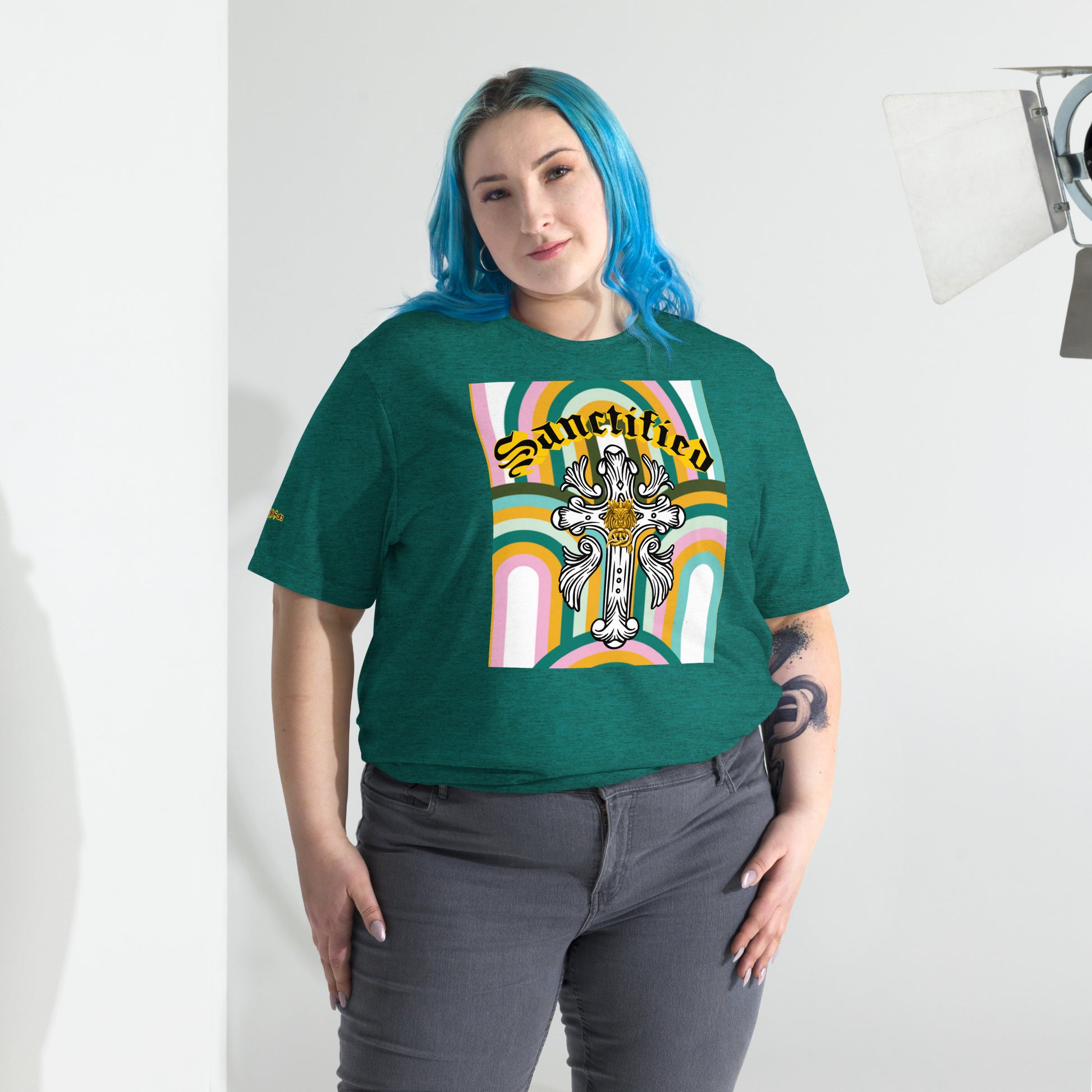 SANCTIFIED- Short sleeve t-shirt