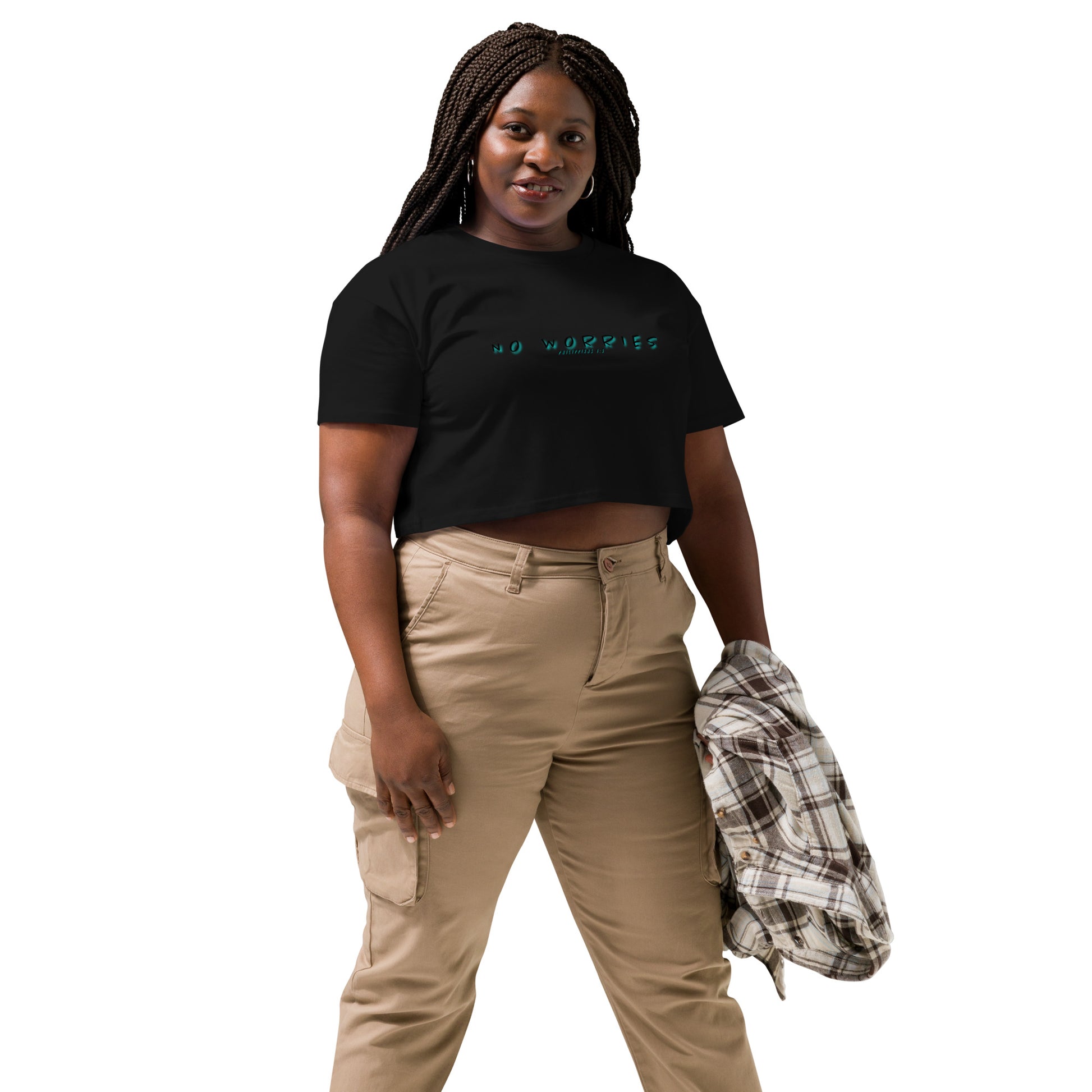 NO WORRIES- Women’s crop top