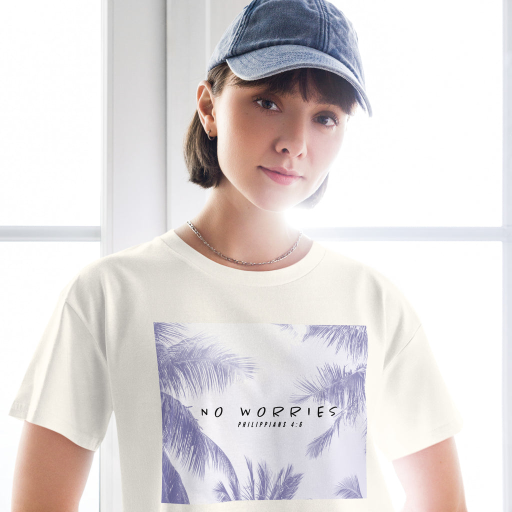 NO WORRIES- Women’s crop top
