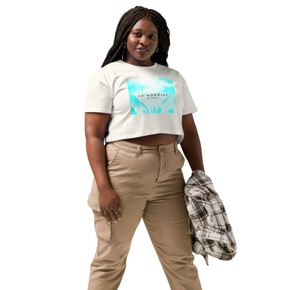 NO WORRIES- Women’s crop top