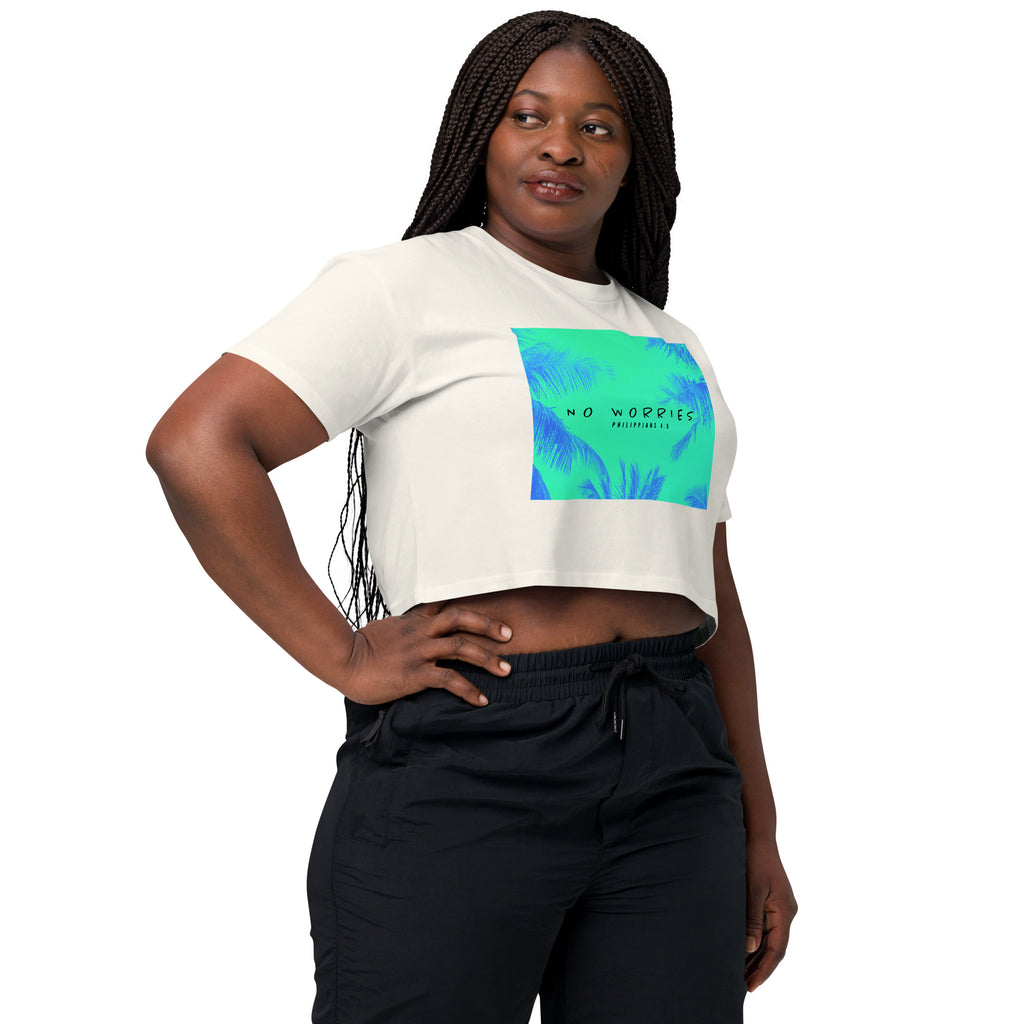 NO WORRIES- Women’s crop top