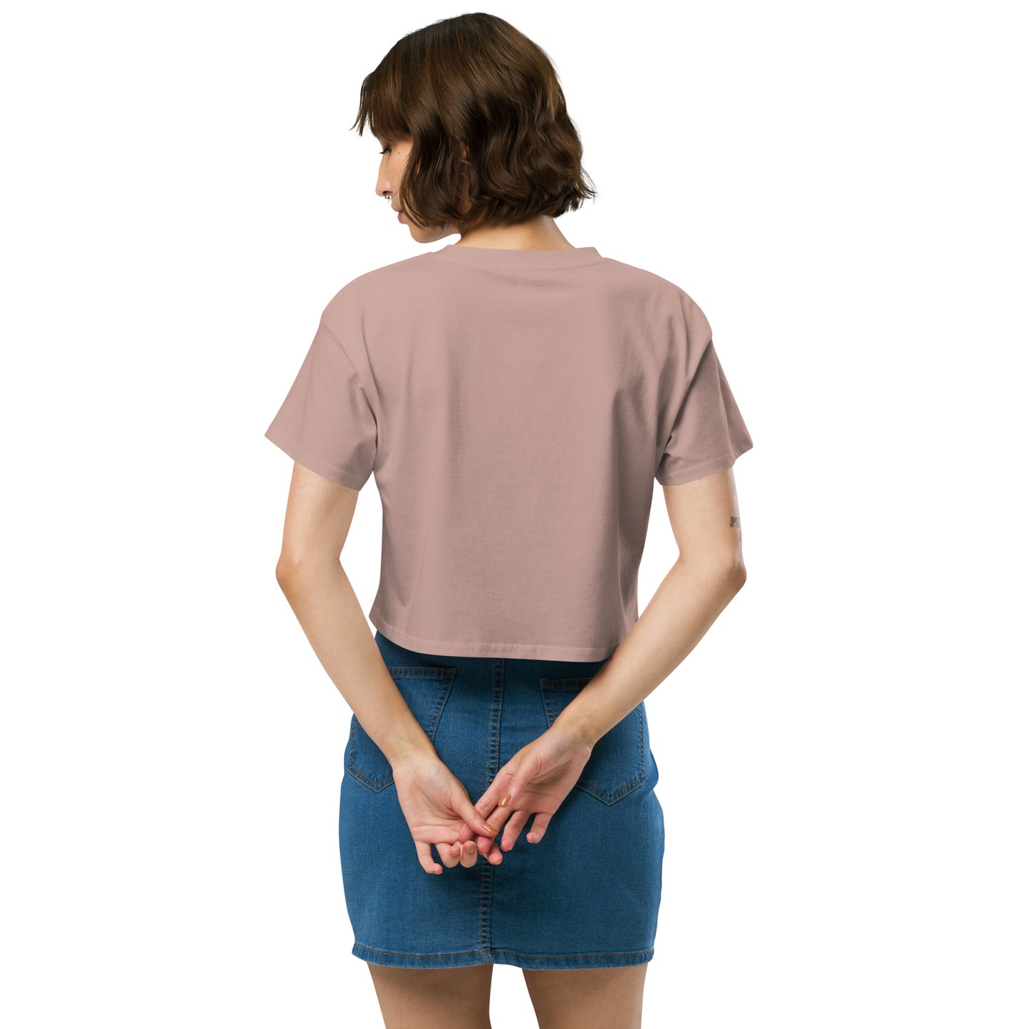 GOD'S KINGDOM OVER CULTURE- Women’s crop top