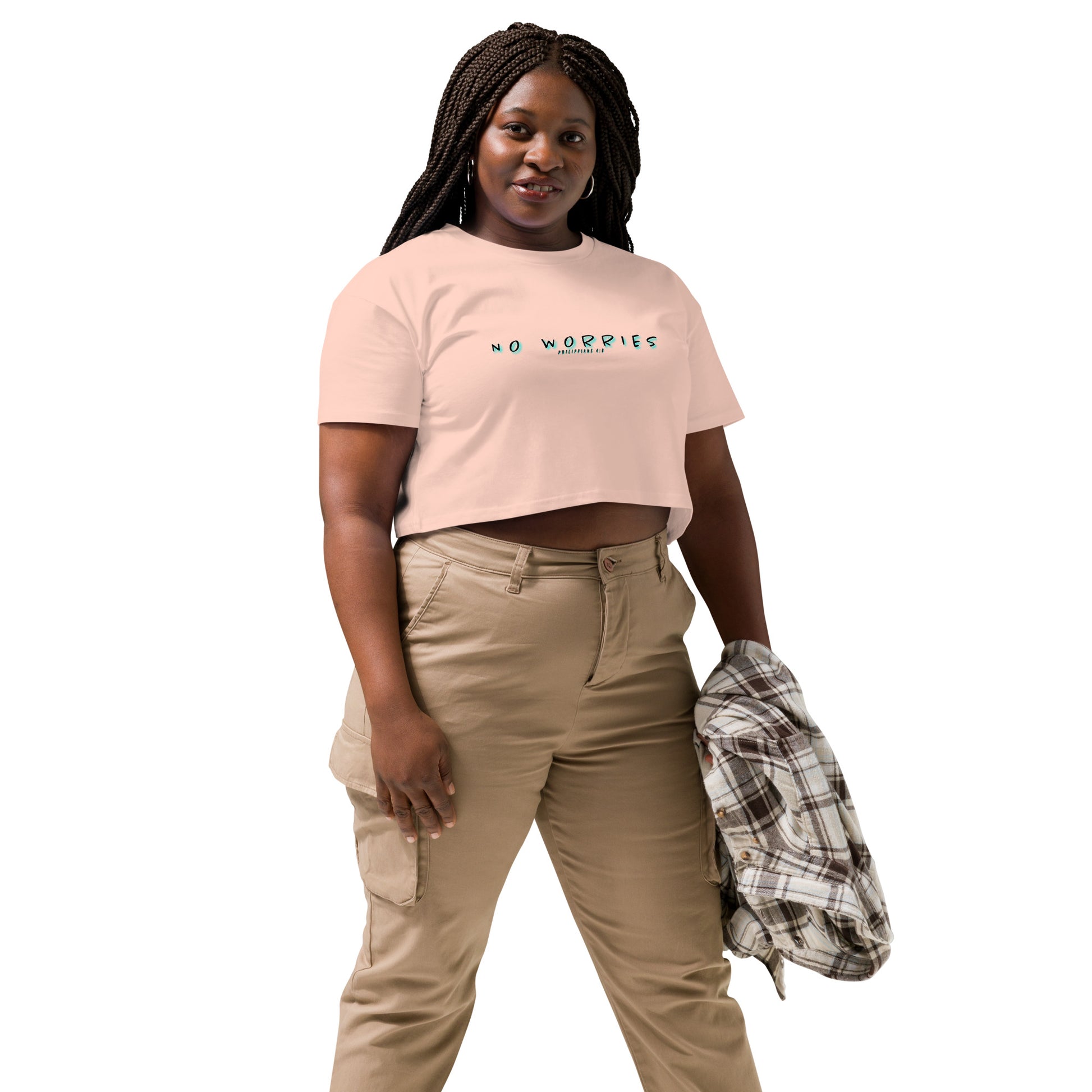 NO WORRIES- Women’s crop top