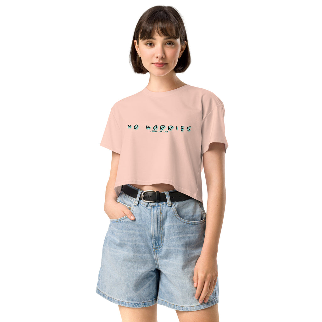 NO WORRIES- Women’s crop top