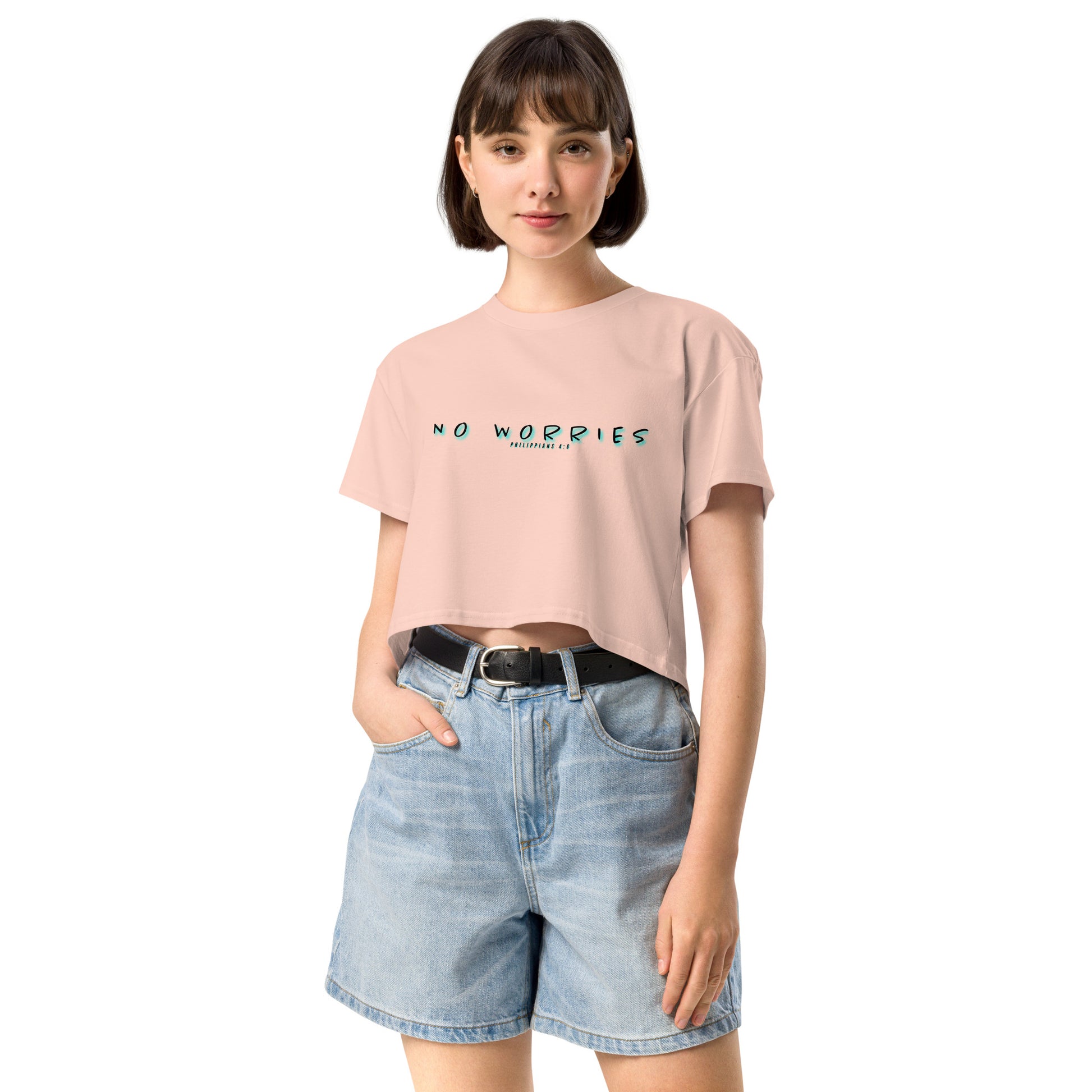 NO WORRIES- Women’s crop top