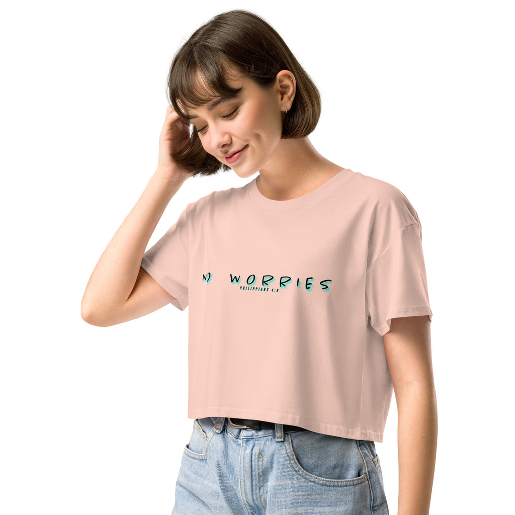 NO WORRIES- Women’s crop top