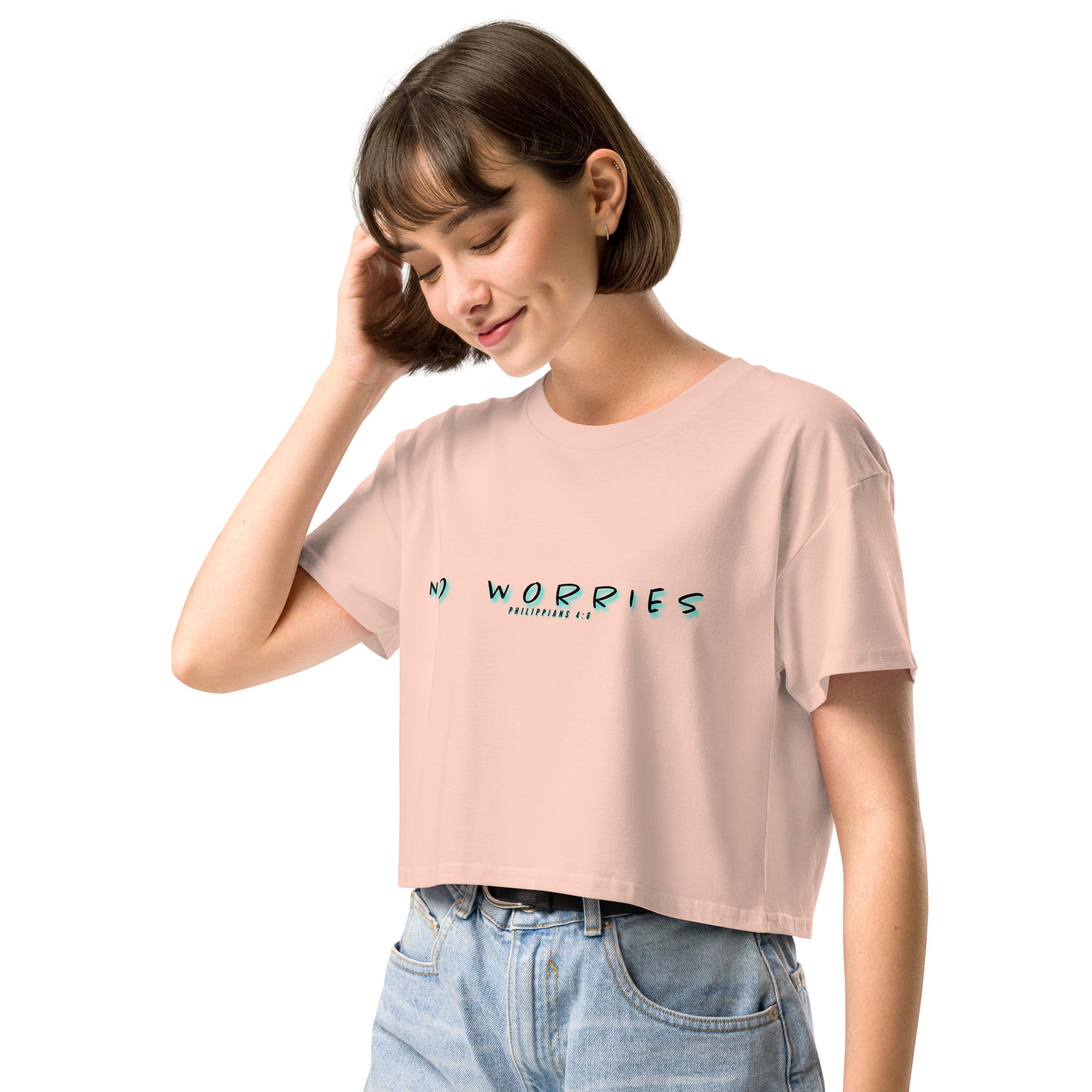 NO WORRIES- Women’s crop top