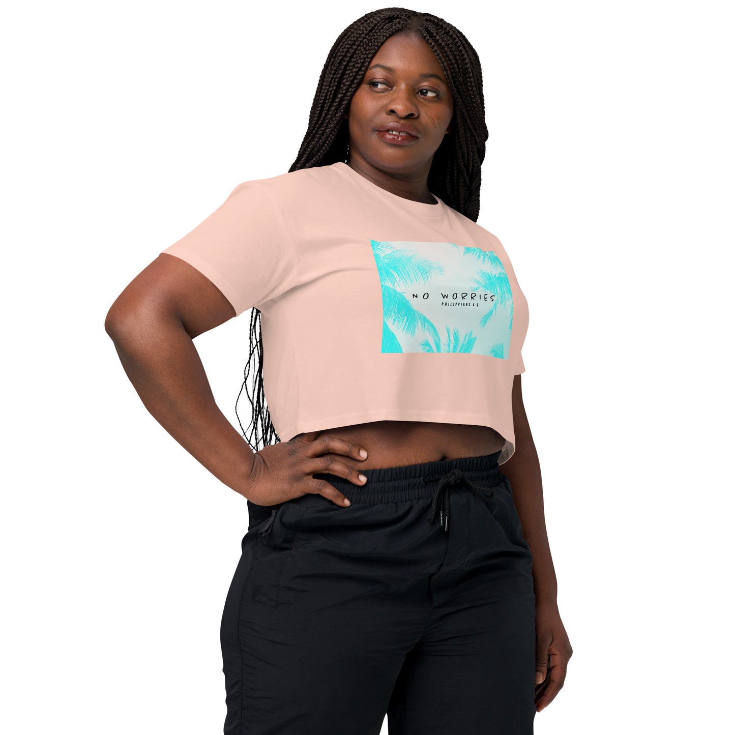 NO WORRIES- Women’s crop top