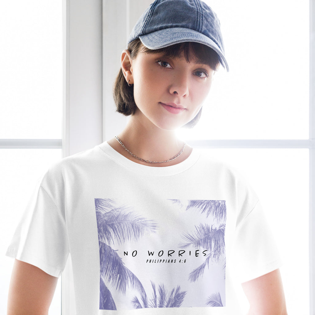 NO WORRIES- Women’s crop top