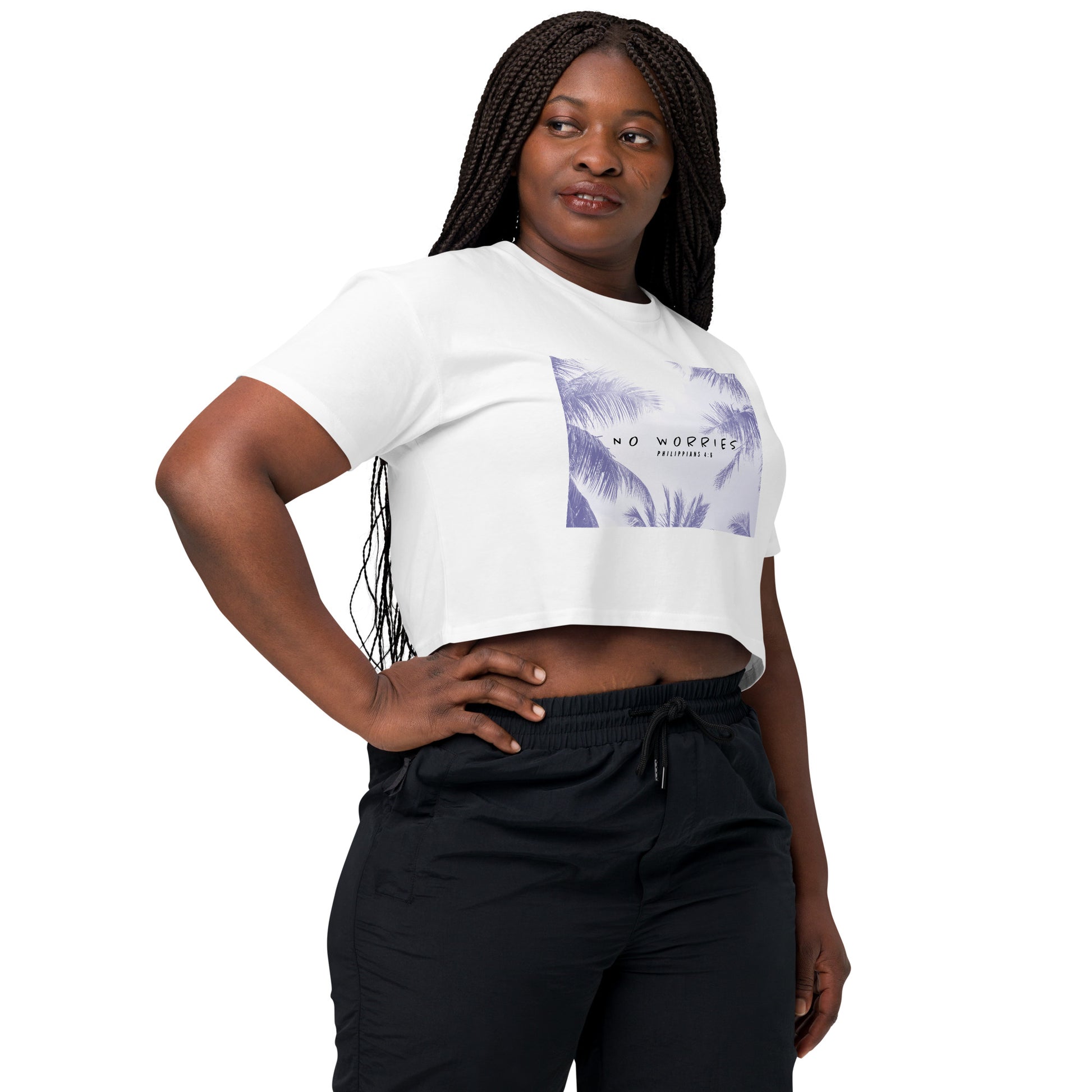 NO WORRIES- Women’s crop top