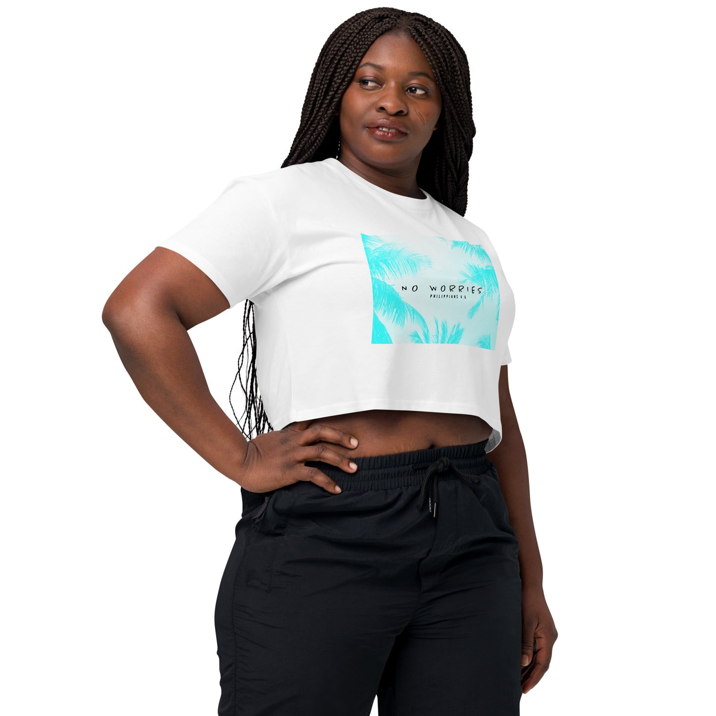 NO WORRIES- Women’s crop top