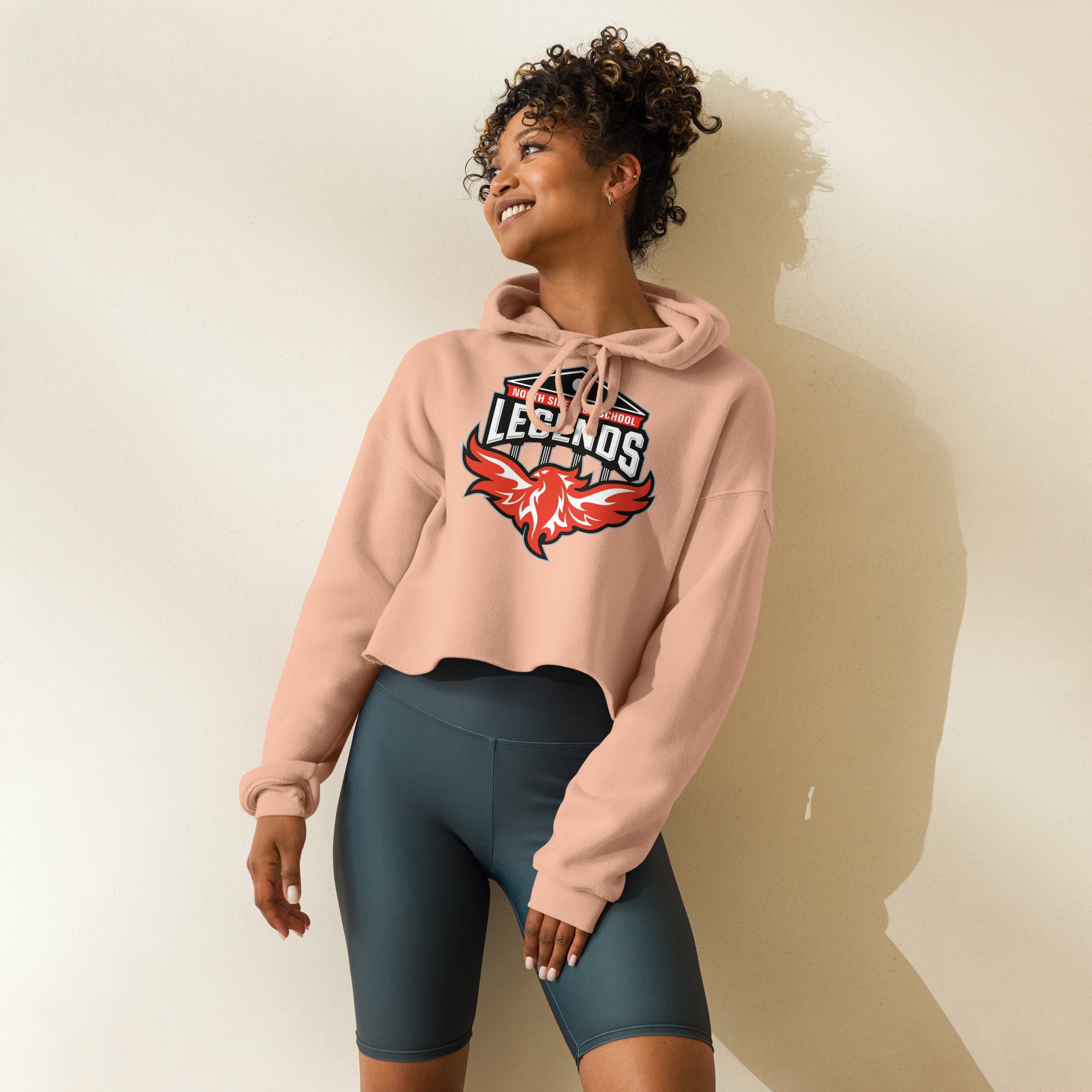 North Side H.S. Crop Hoodie