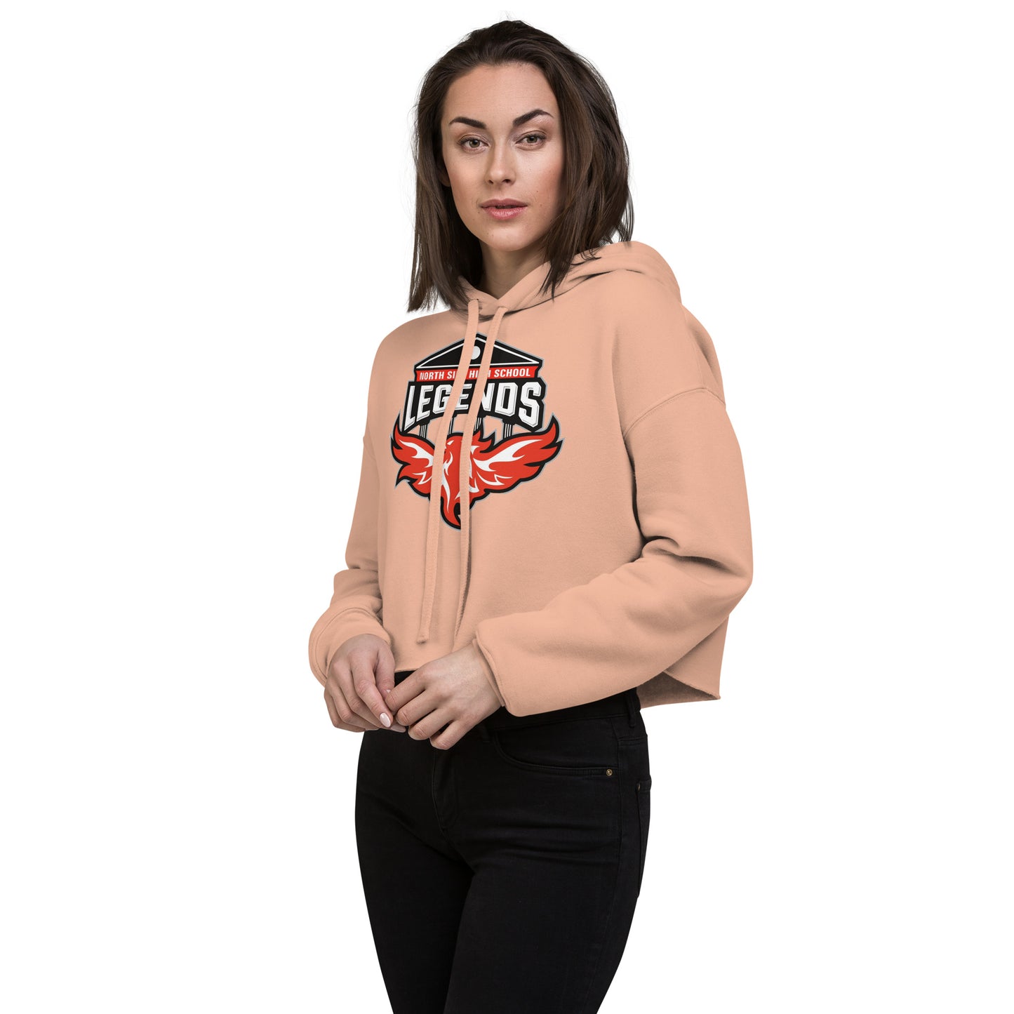 North Side H.S. Crop Hoodie