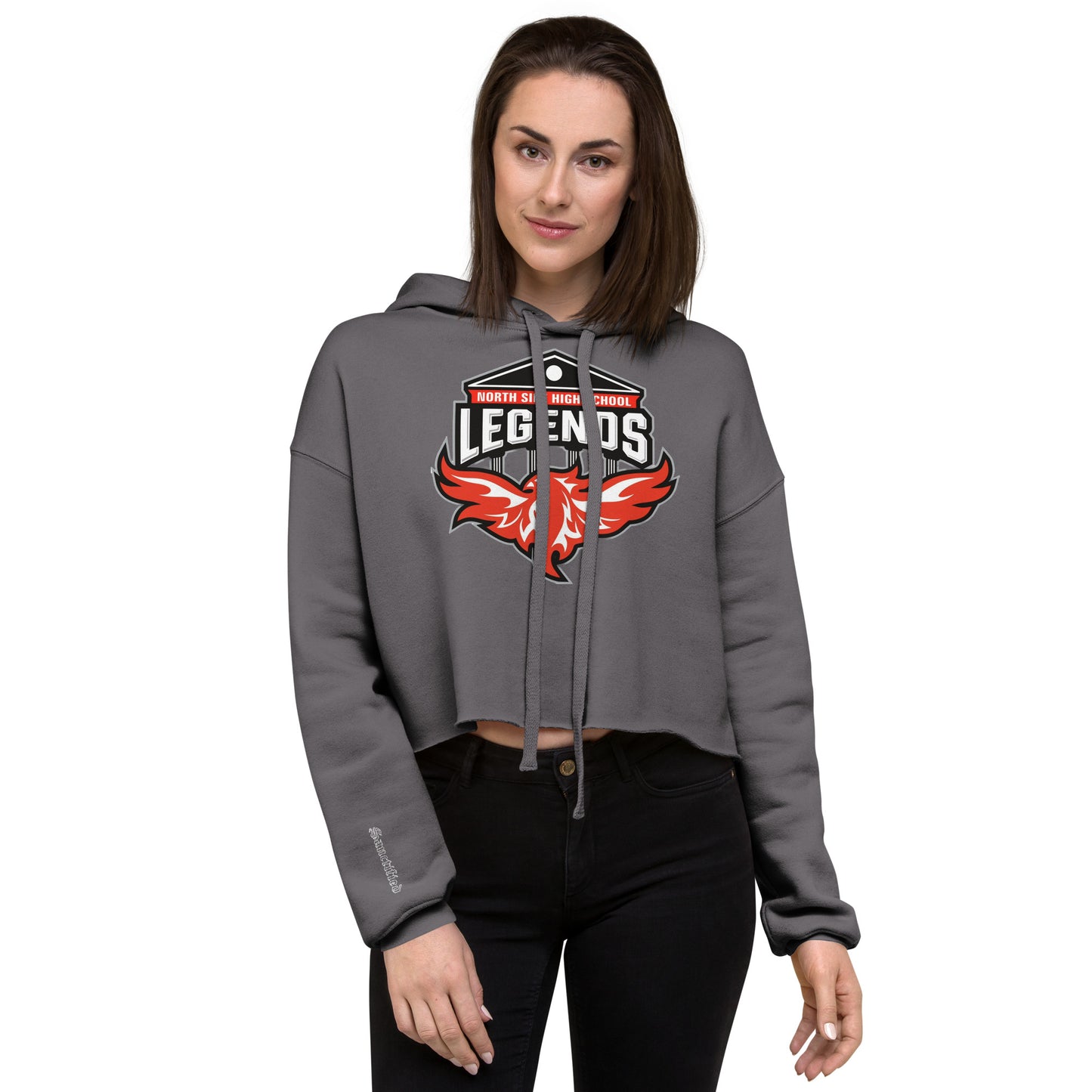 North Side H.S. Crop Hoodie